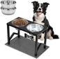 Elevated Dog Bowls, Metal Raised Dog Bowl Stand by FLODOMIXHOME