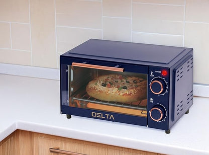 9L Toaster Oven, Small Countertop Electric Oven 750W, 60-Min Timer Auto Shut-Off - Image 3