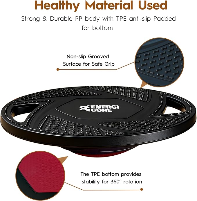 Balance Board for Adults – Stability Trainer for Home Workouts, Core Strength - Image 5