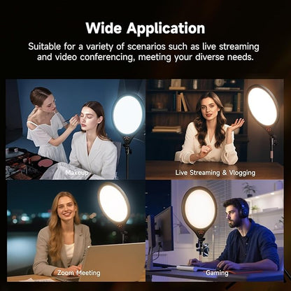 Ring Light with Stand and Phone Holder, Selfie Ringlight - Image 7