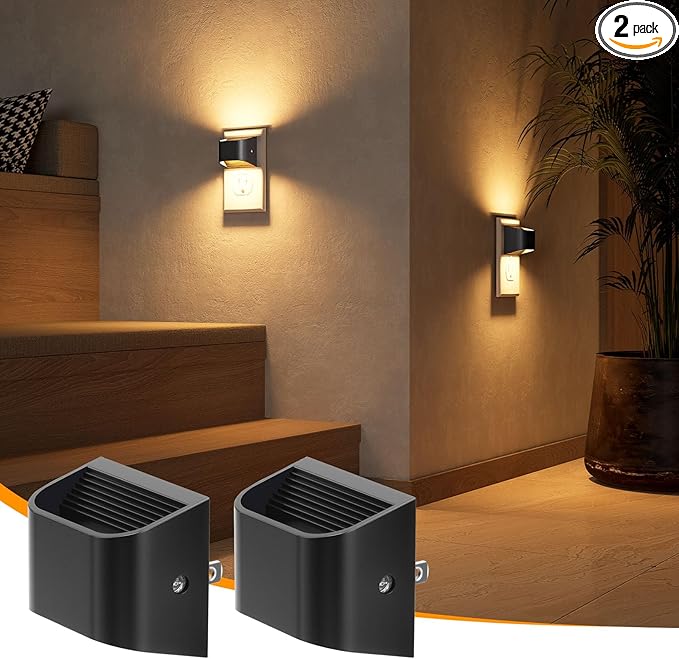 NIORSUN Night Lights Plug Into Wall, Auto Brightness Sensor Night Light by NIORSUN