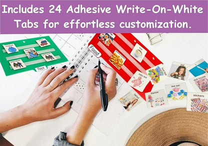 5 Small Color Dividers/Tabs Set Perfect to Keep Your Loose Photo/Picture Symbol - Image 4