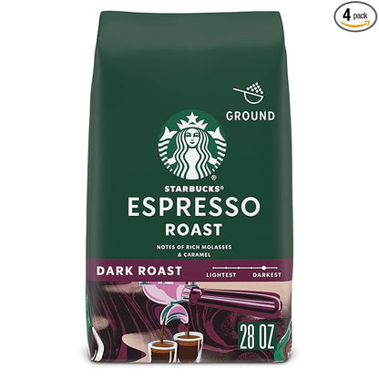 STARBUCKS® Espresso Roast – Ground Coffee 28oz by StarbucksCoffee