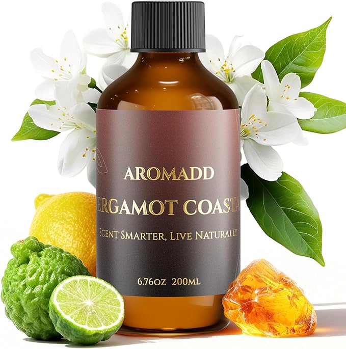 Bergamot Coastal Diffuser Oil Inspired by Luxury Hotel Scent 6.76 Fl Oz by Aromadd