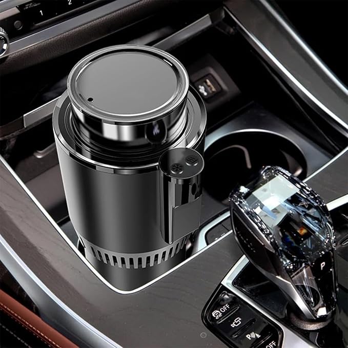 Smart Car Hot and Cold Cup Holder Rapid Heating and Cooling Insulated Electric - Image 6