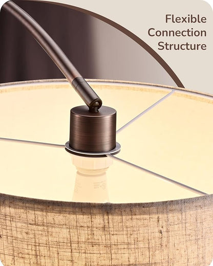 EDISHINE Dimmable Mid Century Modern Floor Lamp - Image 7