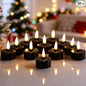 Eywamage Black Flameless LED Tealights by EywamageCandles