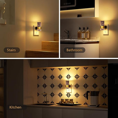 TOSZMOK LED Night Lights Plug into Wall, Dimmable 0-100LM, Dusk-to-Dawn - Image 7