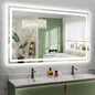 YEELAIT 66x40 Inch LED Bathroom Mirror by YEELAIT