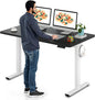SANODESK Electric Standing Desk 55 x 28 Inches Whole-Piece Desktop Height by sanodesk