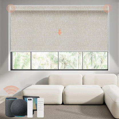 Motorized Blinds Roller Shade by Canisteo