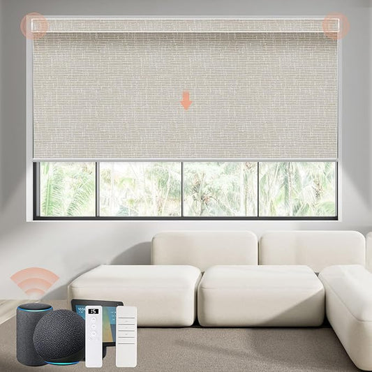 Motorized Blinds Roller Shade by Canisteo