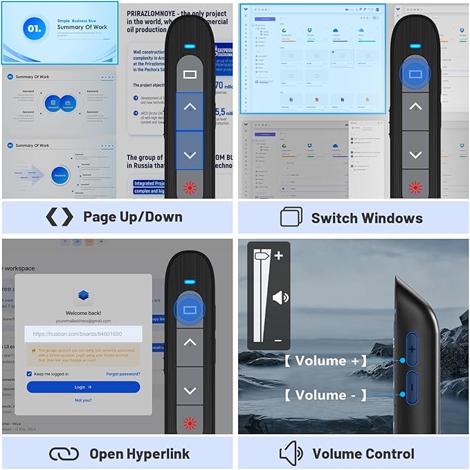 2-in-1 USB Type C Presentation Clicker - Image 5