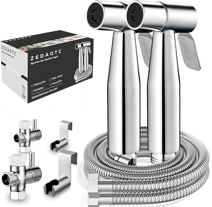 Handheld Bidet Sprayer for Toilet by ZEDAOTC