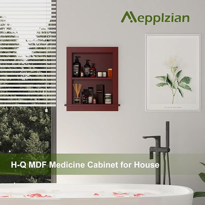 Recessed Medicine Cabinet Inset, Bathroom Wall Niche Insert - Image 5