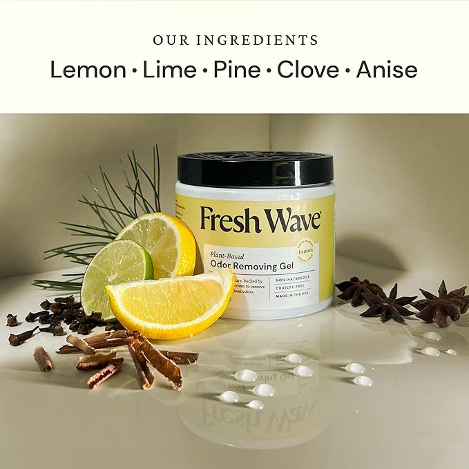 Fresh Wave Lemon Odor Removing Gel, 15 oz. | Odor Absorbers - Image 2