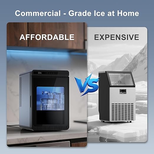 ADT Craft Cube ICE Maker Ice Maker 4x4 ice Cube 26 lb/24H Portable Ice Maker - Image 7