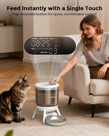 Automatic Cat Feeder, 3L Timed Pet Feeder - Image 2