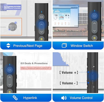 2 in 1 USB Type C Presentation Clicker - Image 4