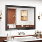 SMIROR Matte Black Bathroom Mirror by SMIROR