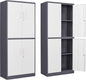 Yizosh Metal Storage Locking Cabinet by Yizosh