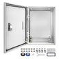 Outdoor Electrical Box 24 x 16 x 12''D NEMA 4X Enclosure Steel Box, Waterproof by CXCESNS