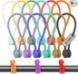 30-Pack Magnetic Cable Ties – Snap-On Silicone Magnetic Cord Ties by JustJamz