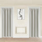 JIUZHEN Blackout Doorway Curtains 80 inch Length by JIUZHEN