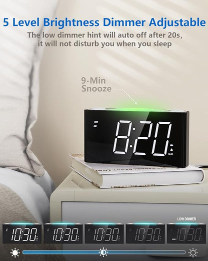 Vibrating Alarm Clock with Bed Shaker - Image 3