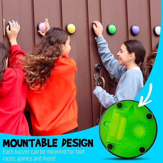 Teacher's Choice Light Up Game Buzzer System, Displays The Winning Player Loud - Image 8