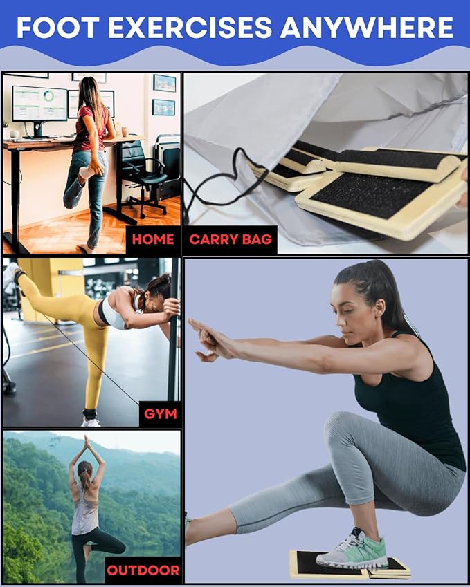Ankle Strengthener, Single Leg Balance Board - Image 9