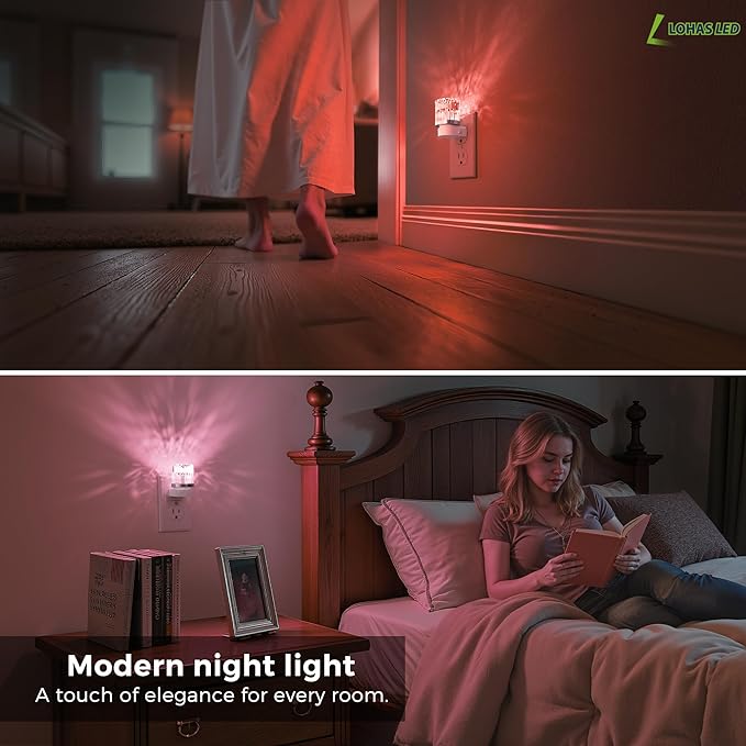 L LOHAS LED Night Light, Night Lights Plug into Wall - Image 5