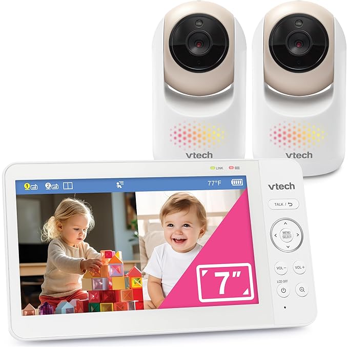 VTech 2-Cameras Video Baby Monitor by VTechBabyMonitors