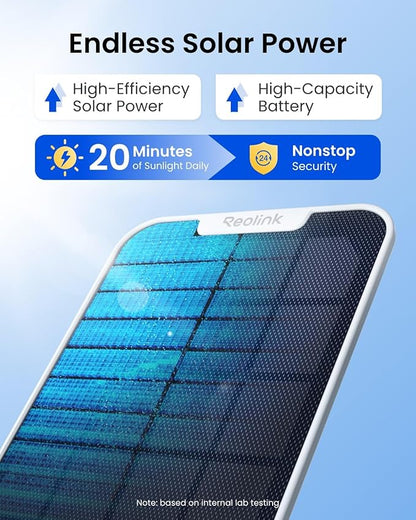 REOLINK First 4K Solar Security Cameras Wireless Outdoor, Argus PT Ultra+Solar - Image 6