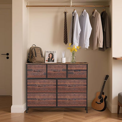 Dresser for Bedroom with 7 Drawers, Chest of Drawers, Storage Drawers Organizer - Image 4