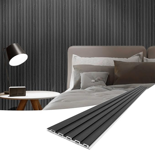 Art3d Slat Wall Panels, WPC Soundproof 3D Wall Paneling by Art3d