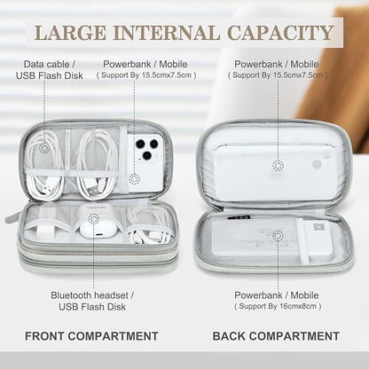 FYY Electronic Organizer, Travel Cable Organizer Bag Pouch Electronic - Image 3