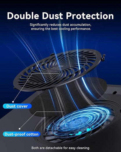 llano V12 RGB Laptop Cooling Pad, Gaming Laptop Cooler - Image 6