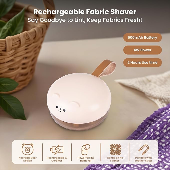 Tossca Rechargeable Fabric Shaver - Image 2