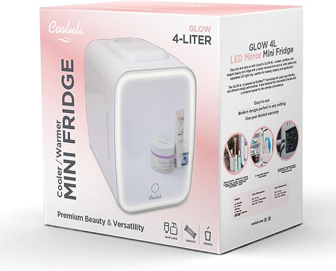 Cooluli Glow 4L Mini Skincare Fridge - Image 8