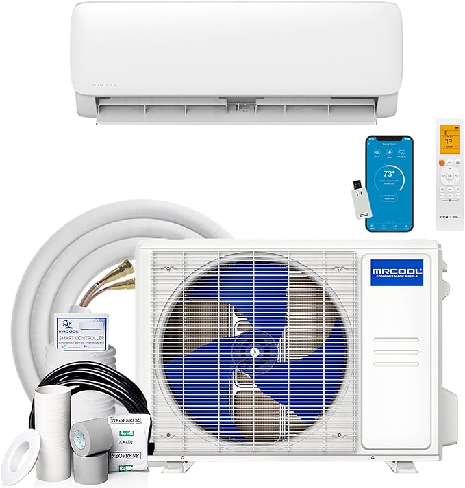 MRCOOL 9000 BTU 115V Ductless Inverter Mini Split Air Conditioner & Heat Pump by MrCoolComfortMadeSimple