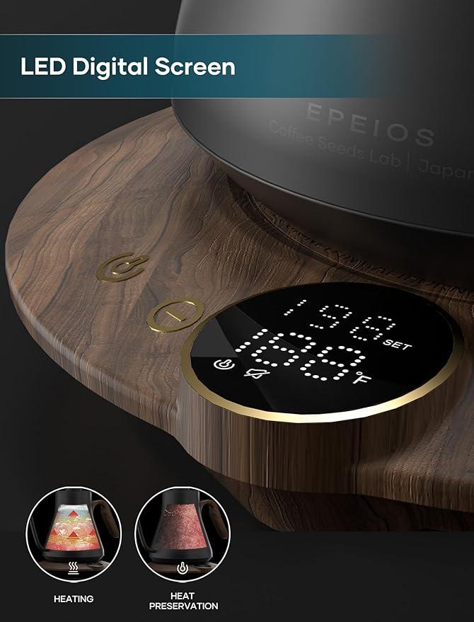 Electric Kettles, INTASTING Gooseneck Electric Kettle, ±1℉ Temperature Control - Image 6