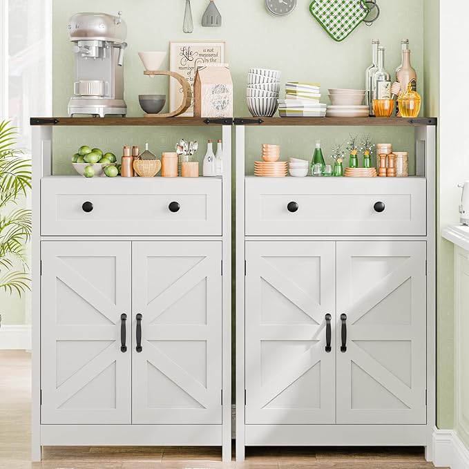 Farmhouse Bathroom Storage Cabinet - Image 6