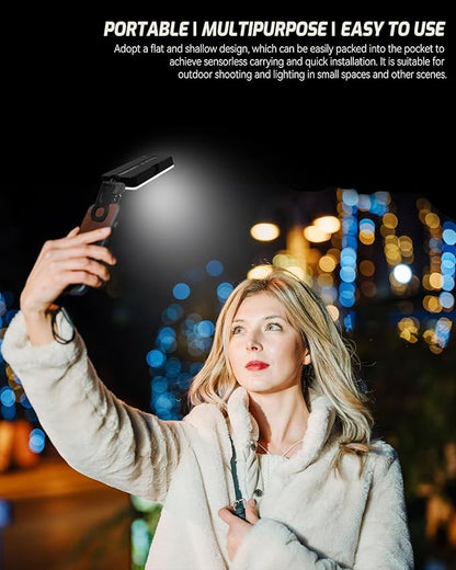 Portable Selfie Light for iPhone: 90 LED Rechargeable Phone Fill Lights - Image 6