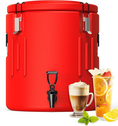 Insulated Beverage Dispenser 10 Gallon, Hot Drink Dispenser by JIVGDN