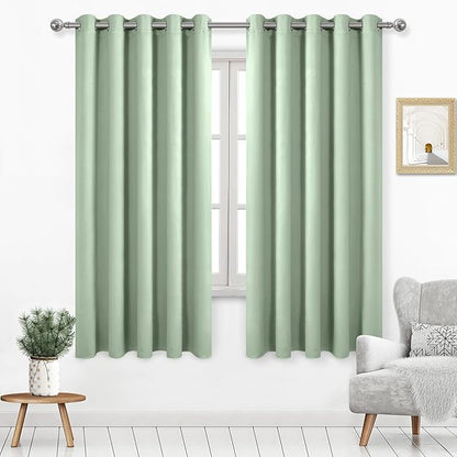 DWCN 60 Wide Inch Blackout Curtains, Extra Wide Room Drakening Drapes by DWCN