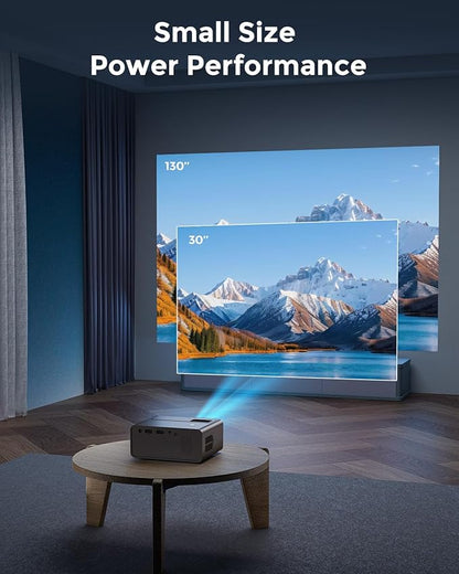 CiBest Mini Projector, 2025 Upgraded Full HD 1080P Support Video Projector - Image 6