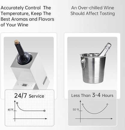 Cobalance Wine Chiller, Electric Wine Cooler Bucket - Image 8