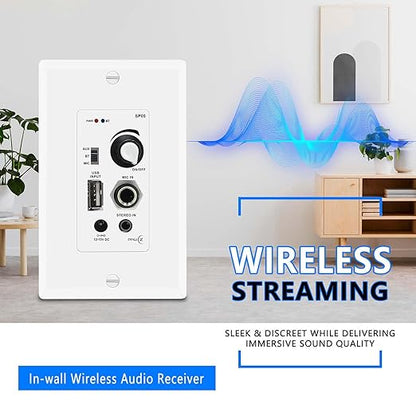 PNWCZ in Wall Audio Control Amplifier Receiver Compatible - Image 3