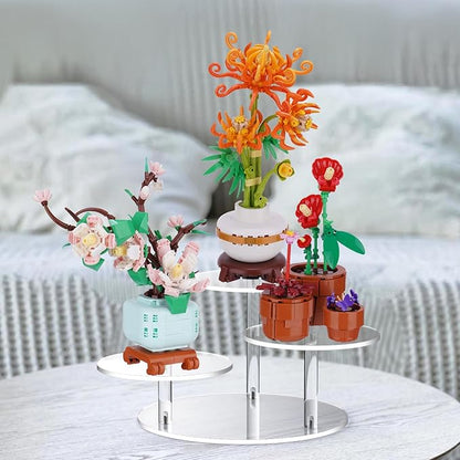 NiHome Clear Acrylic Display Stand - Image 4